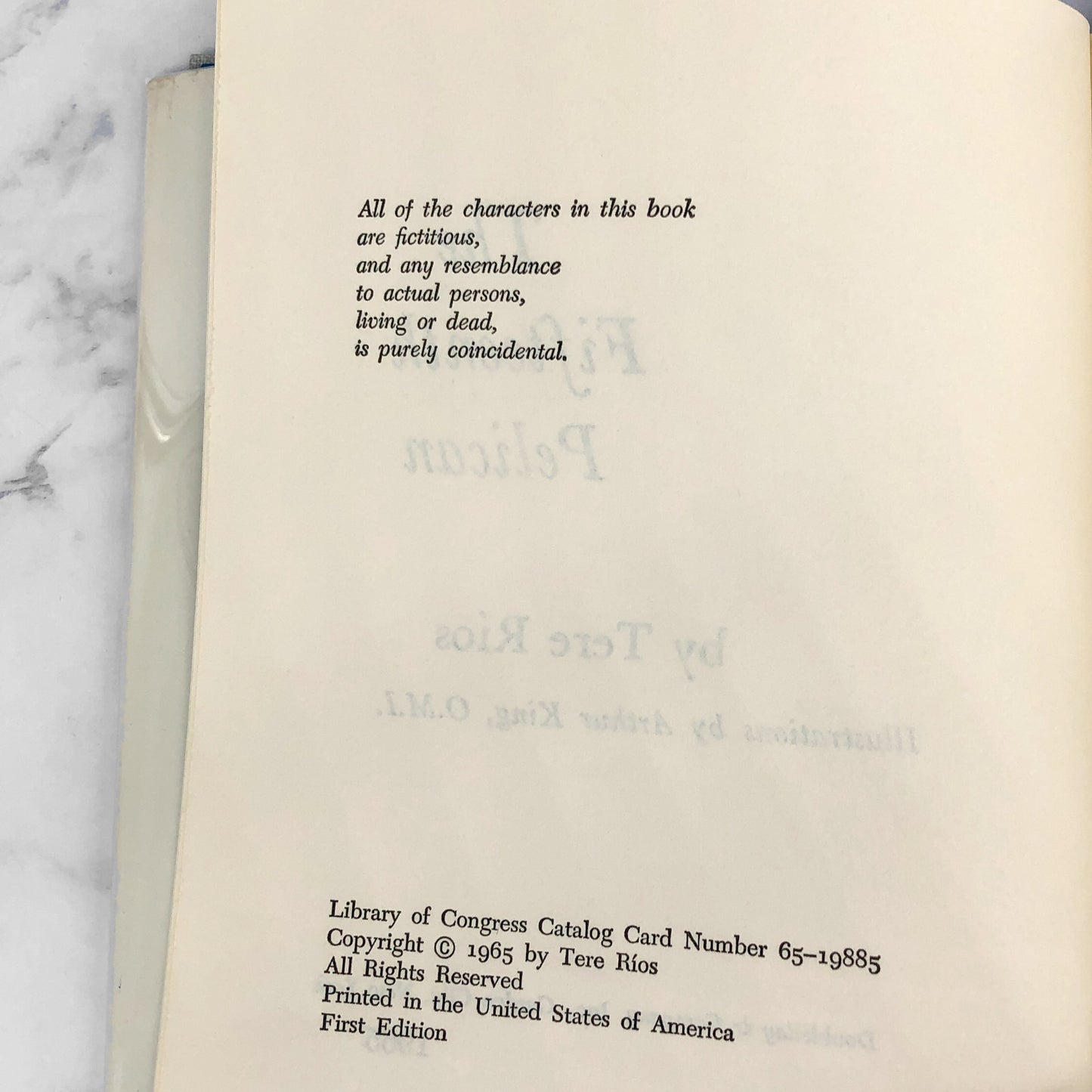 The Fifteenth Pelican aka "The Flying Nun" by Tere Ríos [FIRST EDITION • FIRST PRINTING] 1965