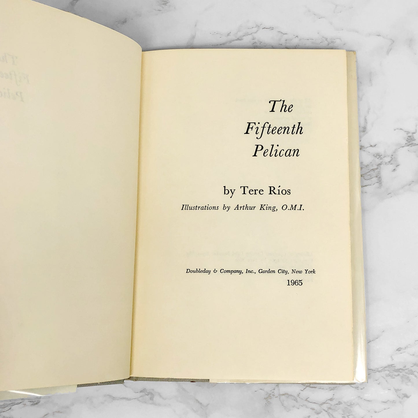 The Fifteenth Pelican aka "The Flying Nun" by Tere Ríos [FIRST EDITION • FIRST PRINTING] 1965