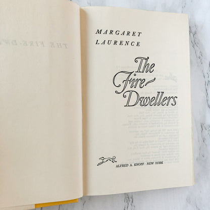 The Fire-Dwellers by Margaret Laurence [1969 HARDCOVER]