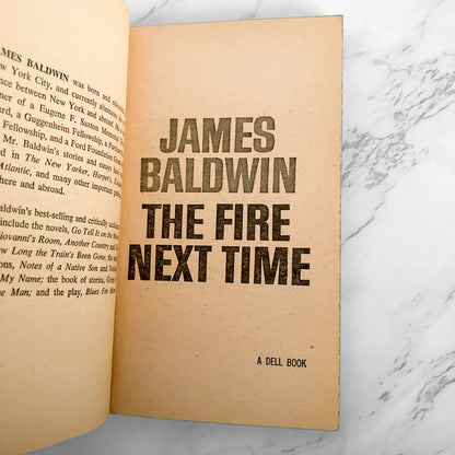 The Fire Next Time by James Baldwin [RARE DELL PAPERBACK / 1970]