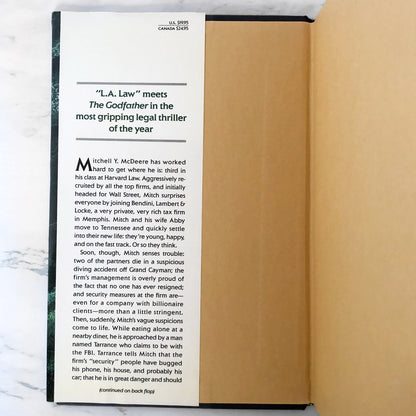 The Firm by John Grisham [FIRST EDITION] 1991 • 6th Printing • Doubleday