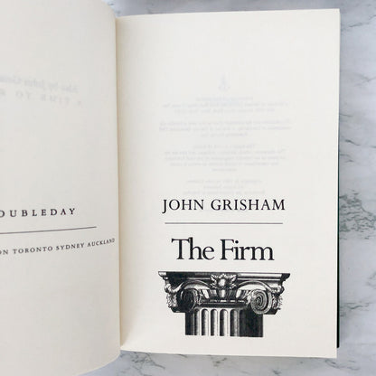 The Firm by John Grisham [FIRST BOOK CLUB EDITION / 1991]