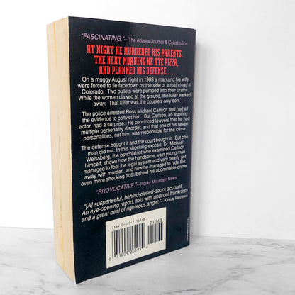 The First Sin of Ross Michael Carlson by Michael Weissberg [FIRST PAPERBACK PRINTING / 1993]