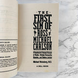 The First Sin of Ross Michael Carlson by Michael Weissberg [FIRST PAPERBACK PRINTING / 1993]