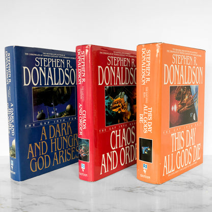 The Complete Gap Cycle by Stephen R. Donaldson [FIVE BANTAM HARDCOVER SET]