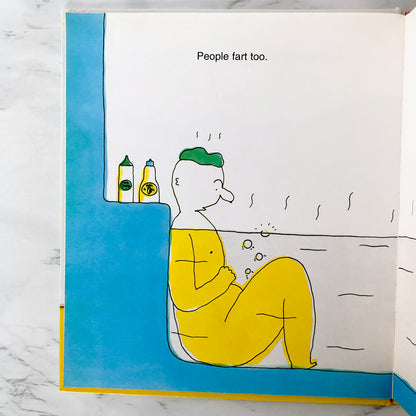 The Gas We Pass: The Story of Farts by Shinta Cho [U.S. FIRST EDITION]