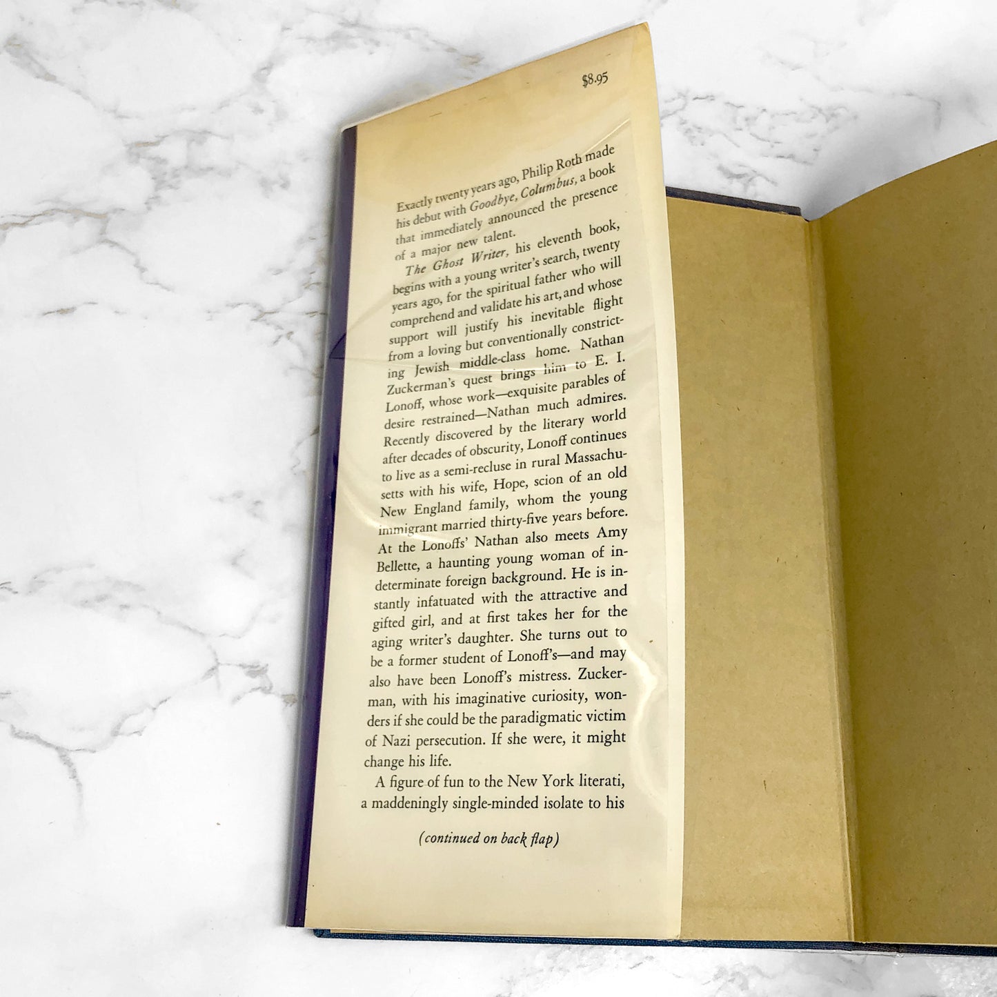 The Ghost Writer by Philip Roth [FIRST EDITION • FIRST PRINTING] 1979