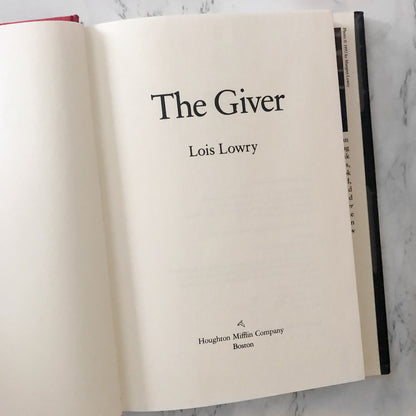 The Giver by Lois Lowry [FIRST EDITION / 1993]