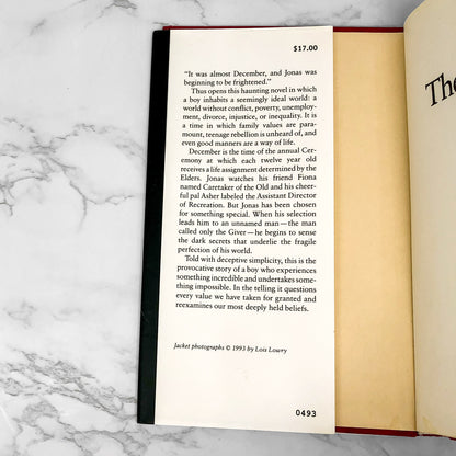 The Giver by Lois Lowry [FIRST EDITION] 1993