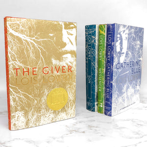 The Giver Quartet by Lois Lowry [FOUR HARDCOVER SET] The Giver • Gathering Blue • The Messenger • Son