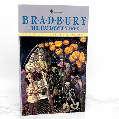 The Halloween Tree by Ray Bradbury SIGNED! [1981 PAPERBACK] • Bantam Spectra