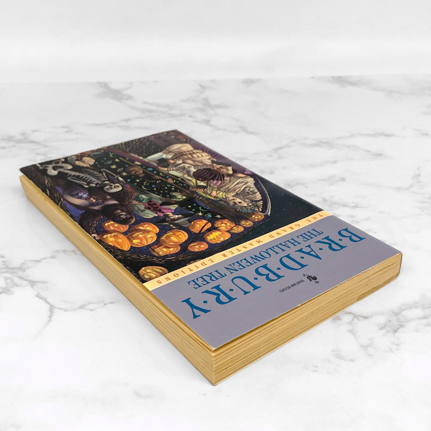 The Halloween Tree by Ray Bradbury SIGNED! [1981 PAPERBACK] • Bantam Spectra