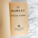 The Hamlet by William Faulkner [1958 PAPERBACK] • Vintage