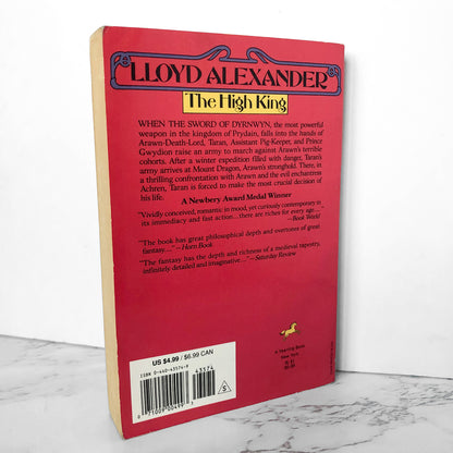 The High King by Lloyd Alexander [TRADE PAPERBACK] 1990 • Dell-Yearling