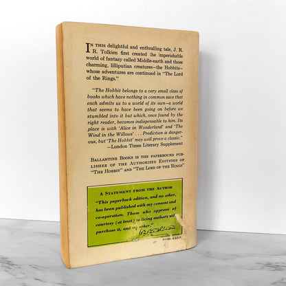 The Hobbit by J.R.R. Tolkien [SECOND PAPERBACK PRINTING / 1965]