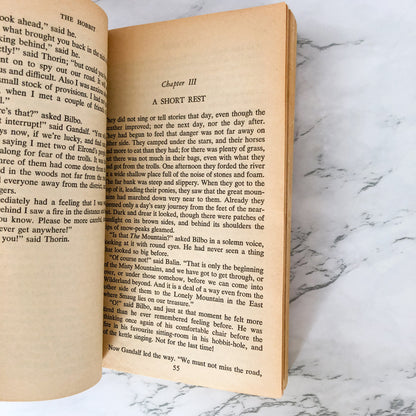 The Hobbit by J.R.R. Tolkien [SECOND PAPERBACK PRINTING / 1965]