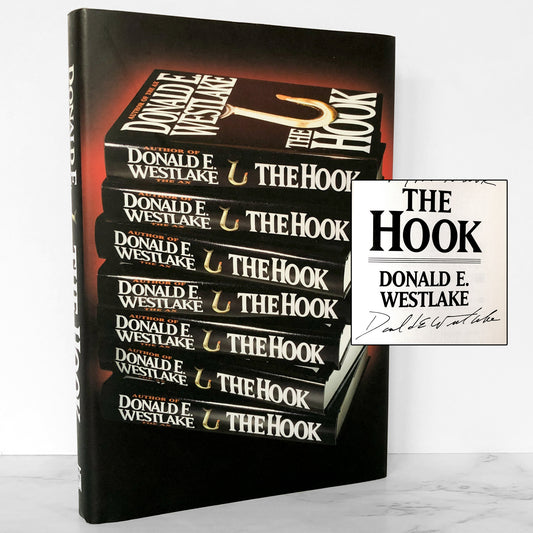The Hook by Donald E. Westlake SIGNED! [FIRST EDITION / FIRST PRINTING]