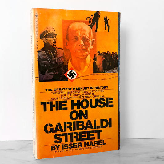The House on Garibaldi Street by Isser Harel [FIRST PAPERBACK PRINTING] 1976 • Bantam