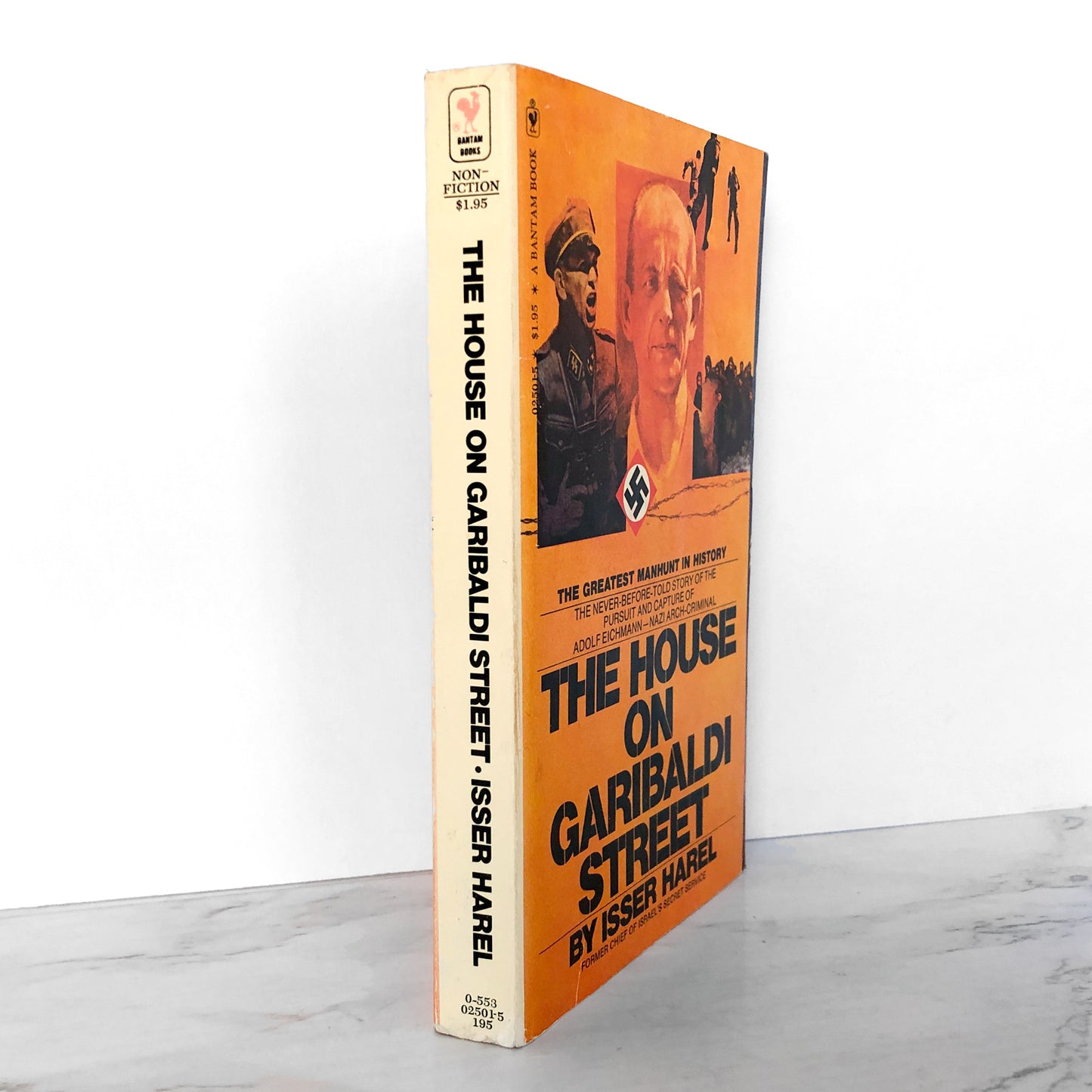 The House on Garibaldi Street by Isser Harel [FIRST PAPERBACK PRINTING] 1976 • Bantam