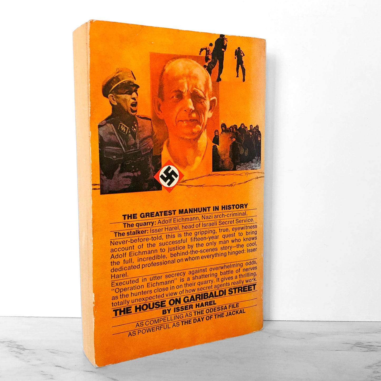 The House on Garibaldi Street by Isser Harel [FIRST PAPERBACK PRINTING] 1976 • Bantam