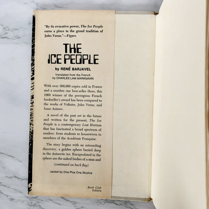 The Ice People by René Barjavel [BOOK CLUB EDITION / 1971]