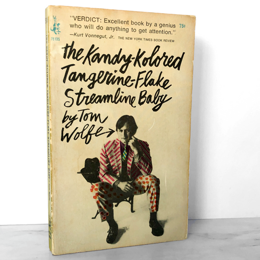 The Kandy-Kolored Tangerine-Flake Streamline Baby by Tom Wolfe [FIRST PAPERBACK PRINTING] 1966 • Pocket