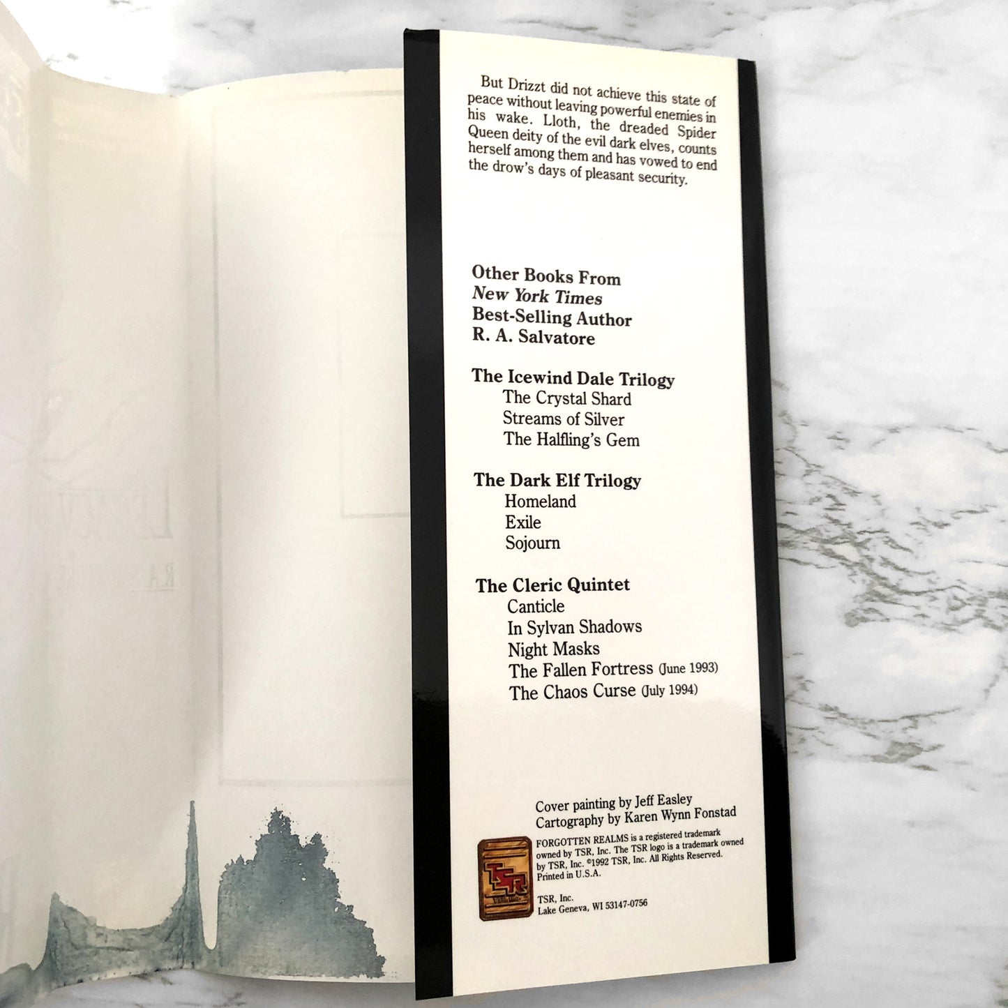 Forgotten Realms: The Legacy by R.A. Salvatore SIGNED! [FIRST EDITION]