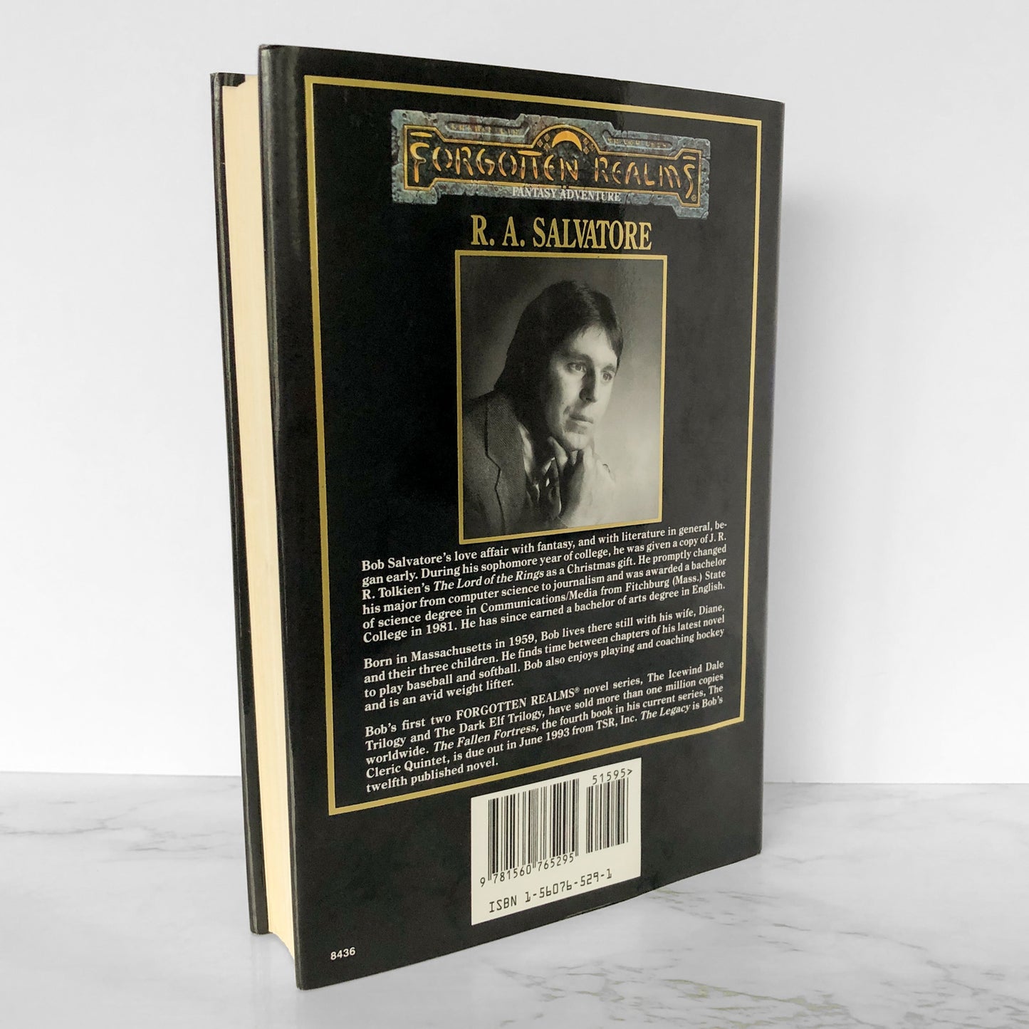 Forgotten Realms: The Legacy by R.A. Salvatore SIGNED! [FIRST EDITION]