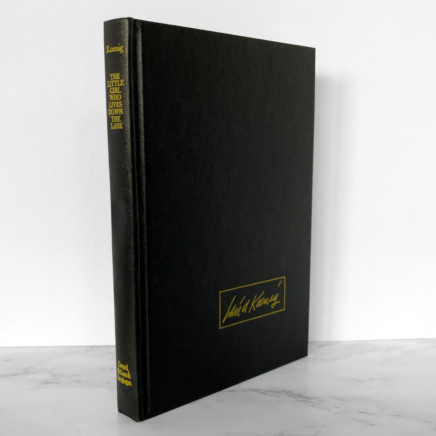 The Little Girl Who Lives Down the Lane by Laird Koenig [FIRST BOOK CLUB EDITION / 1974]