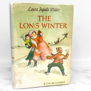 The Long Winter by Laura Ingalls Wilder • Garth Williams [SECOND HARDCOVER EDITION] 1953 • Harper & Bros. • Little House #6