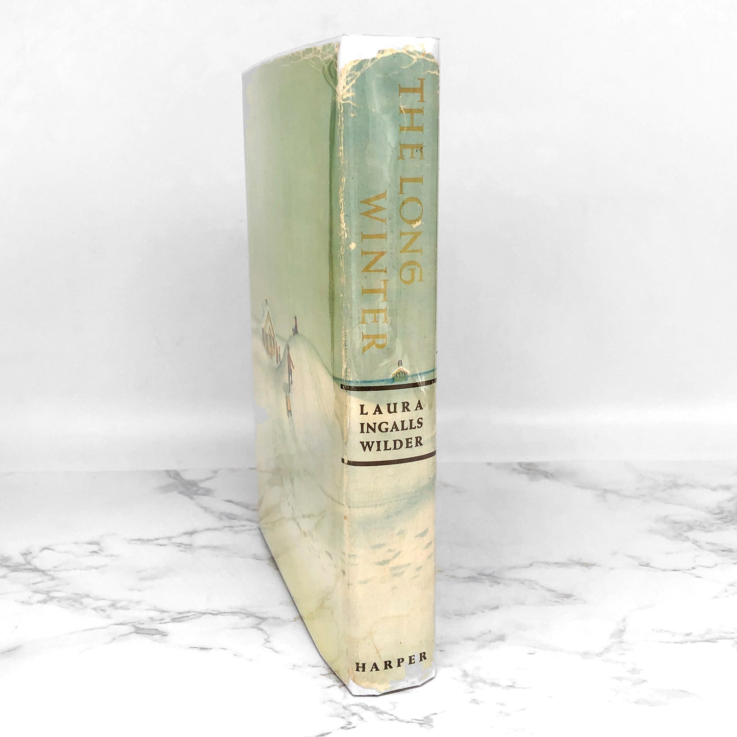 The Long Winter by Laura Ingalls Wilder • Garth Williams [SECOND HARDCOVER EDITION] 1953 • Harper & Bros. • Little House #6
