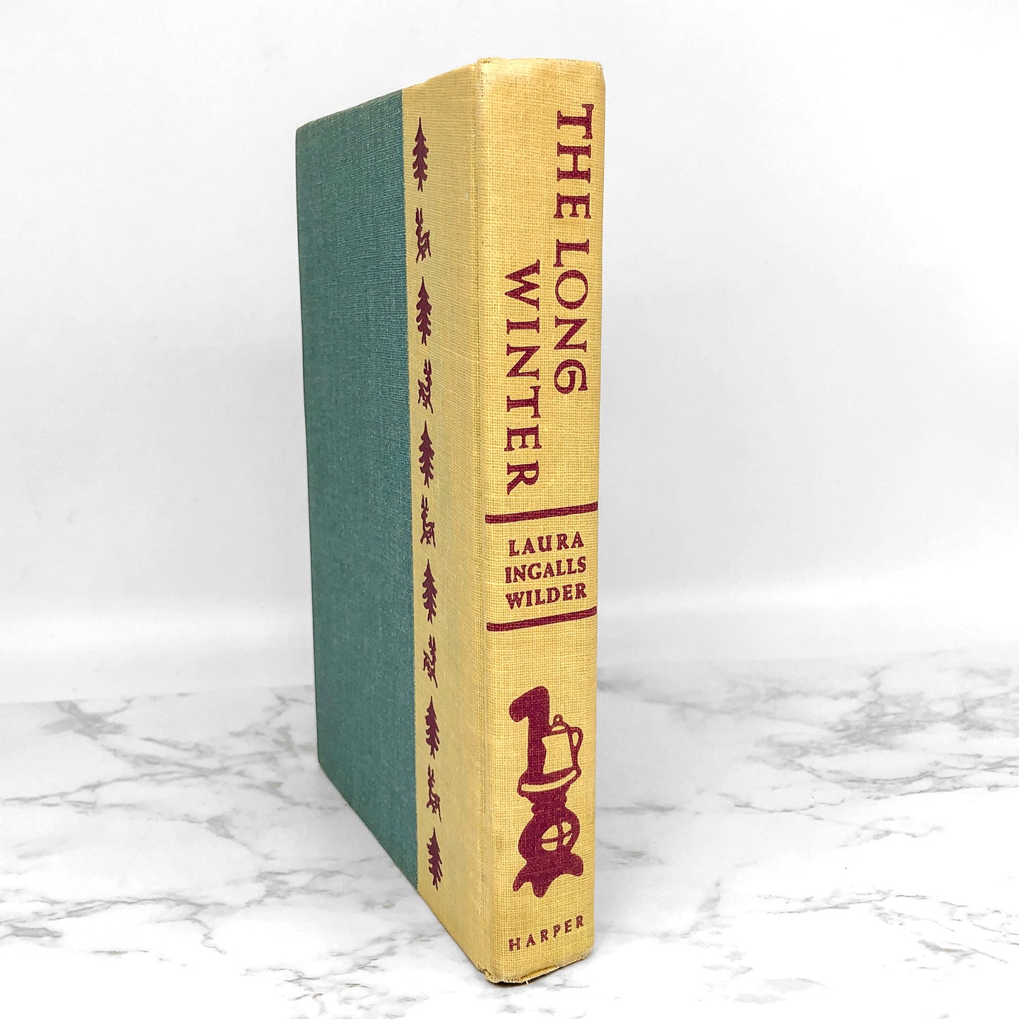 The Long Winter by Laura Ingalls Wilder • Garth Williams [SECOND HARDCOVER EDITION] 1953 • Harper & Bros. • Little House #6