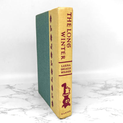 The Long Winter by Laura Ingalls Wilder • Garth Williams [SECOND HARDCOVER EDITION] 1953 • Harper & Bros. • Little House #6