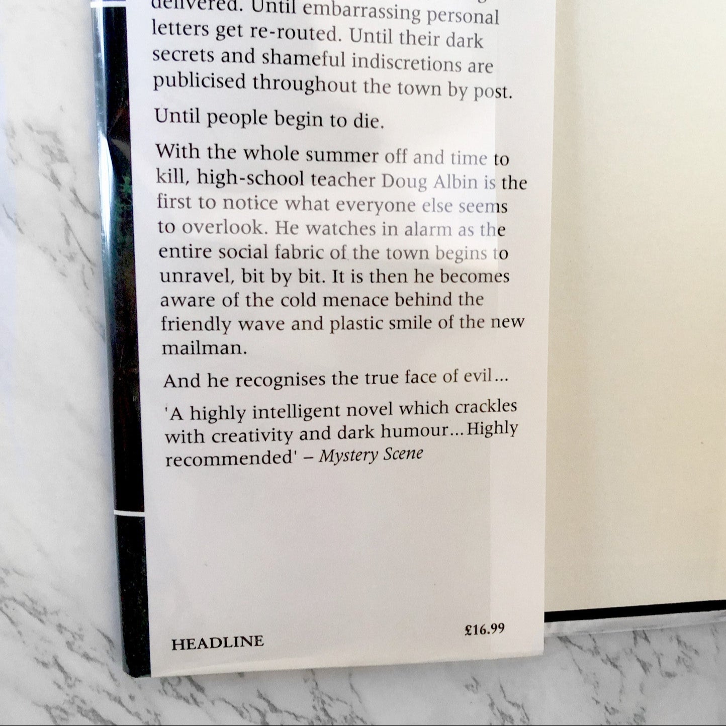 The Mailman by Bentley Little [U.K. FIRST EDITION / FIRST PRINTING] 1994