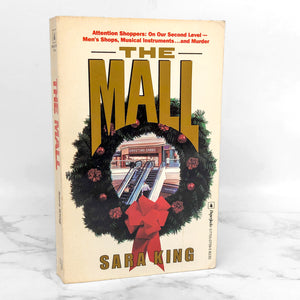 The Mall by Sara King [FIRST EDITION PAPERBACK] 1987 • Paperjacks Horror