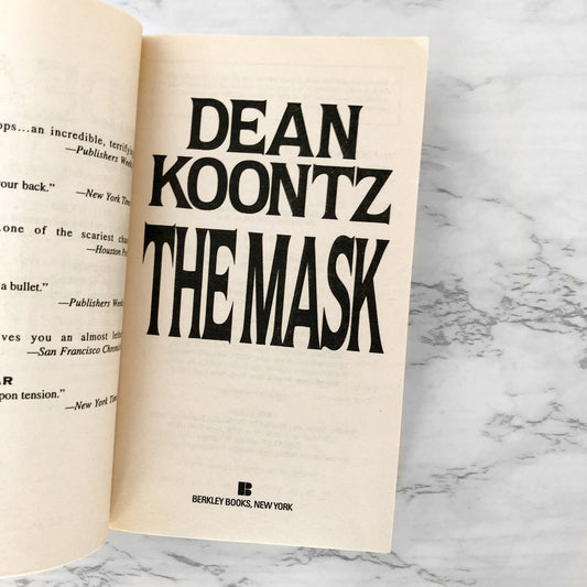 The Mask by Dean Koontz [1988 PAPERBACK]