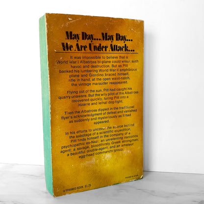 The Mediterranean Caper by Clive Cussler [FIRST EDITION / FIRST PRINTING] 1973 / Pyramid Books