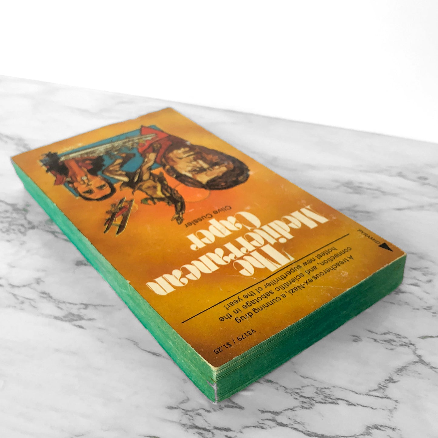 The Mediterranean Caper by Clive Cussler [FIRST EDITION / FIRST PRINTING] 1973 / Pyramid Books