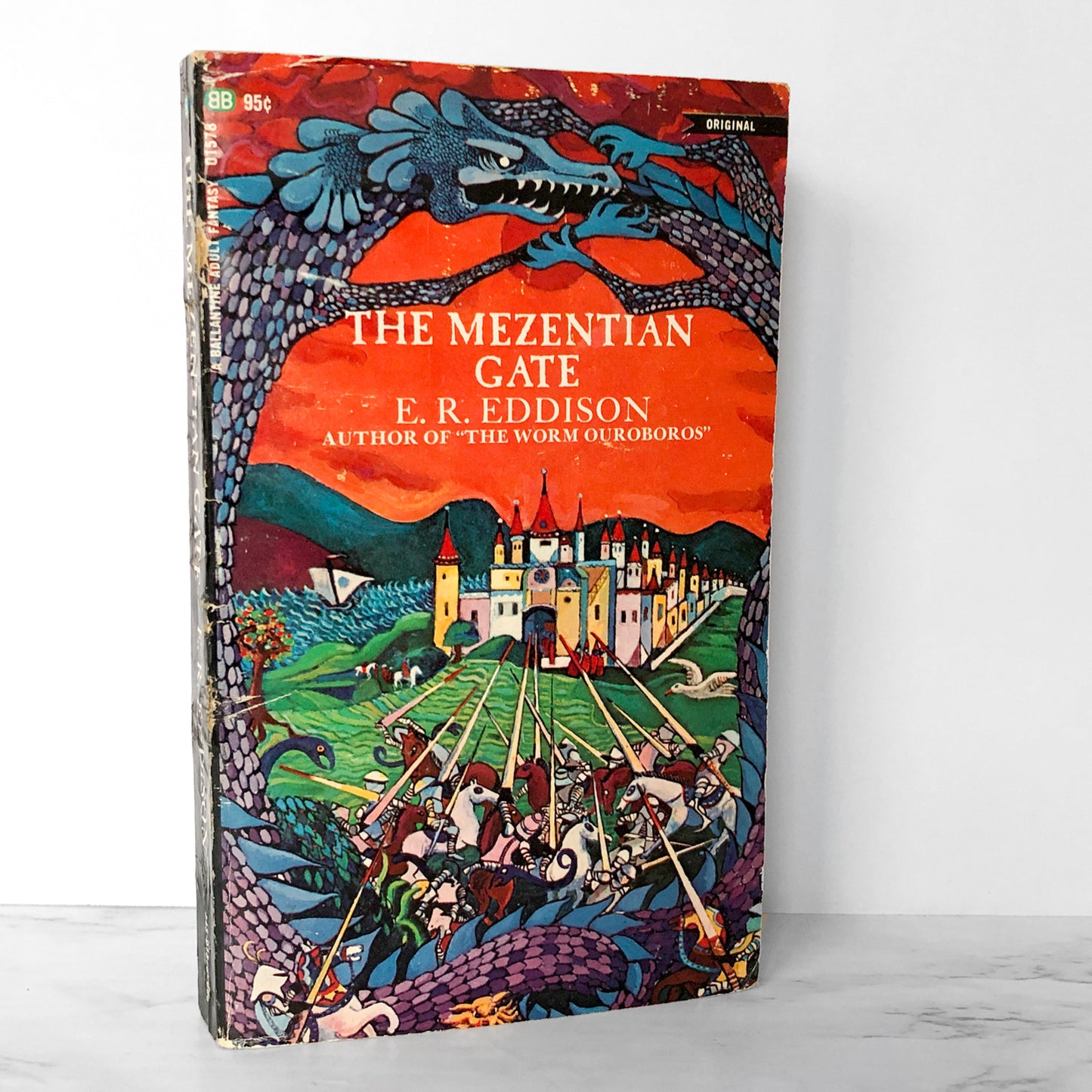 The Mezentian Gate by E.R. Eddison [FIRST U.S. PRINTING] 1969