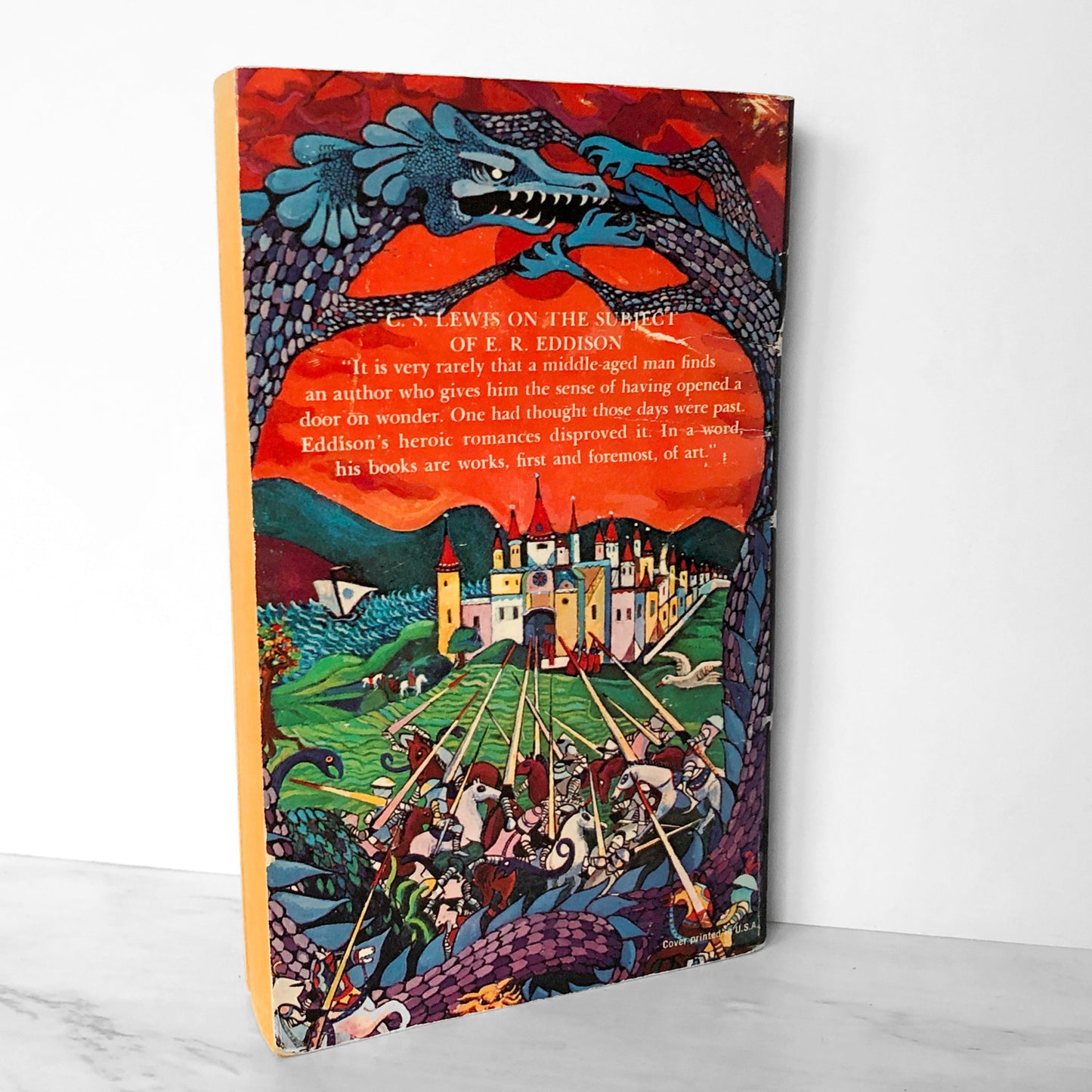 The Mezentian Gate by E.R. Eddison [FIRST U.S. PRINTING] 1969