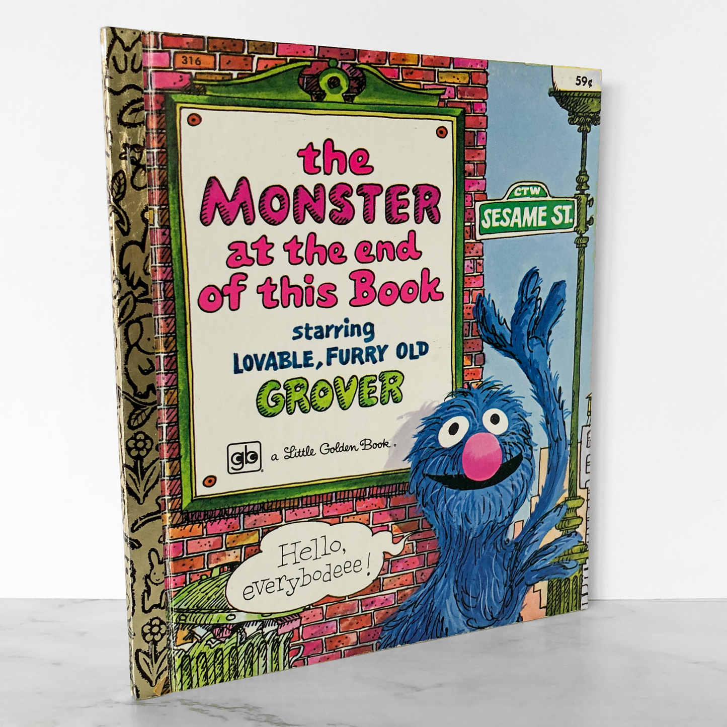 The Monster at the End of this Book by Jon Stone & Michael J. Smollin [FIRST EDITION / 1978]