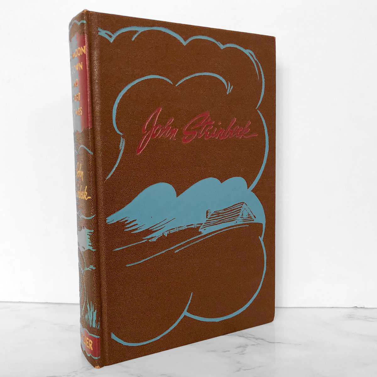 The Moon is Down and Short Stories by John Steinbeck [COLLIER HARDCOVER / 1942]