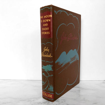 The Moon is Down and Short Stories by John Steinbeck [COLLIER HARDCOVER / 1942]