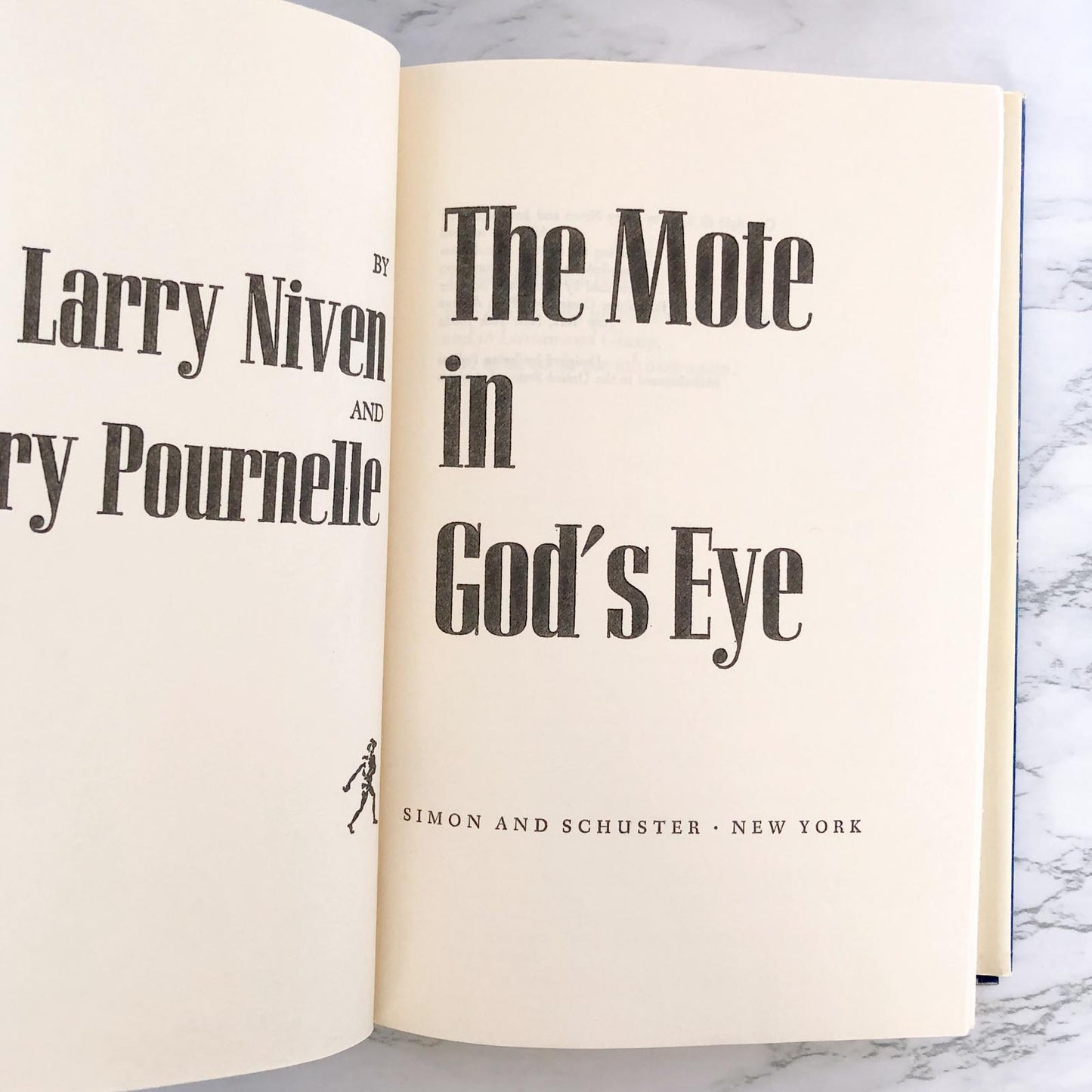 The Mote in God's Eye by Larry Niven & Jerry Pournelle [FIRST BOOK CLUB EDITION / 1974]