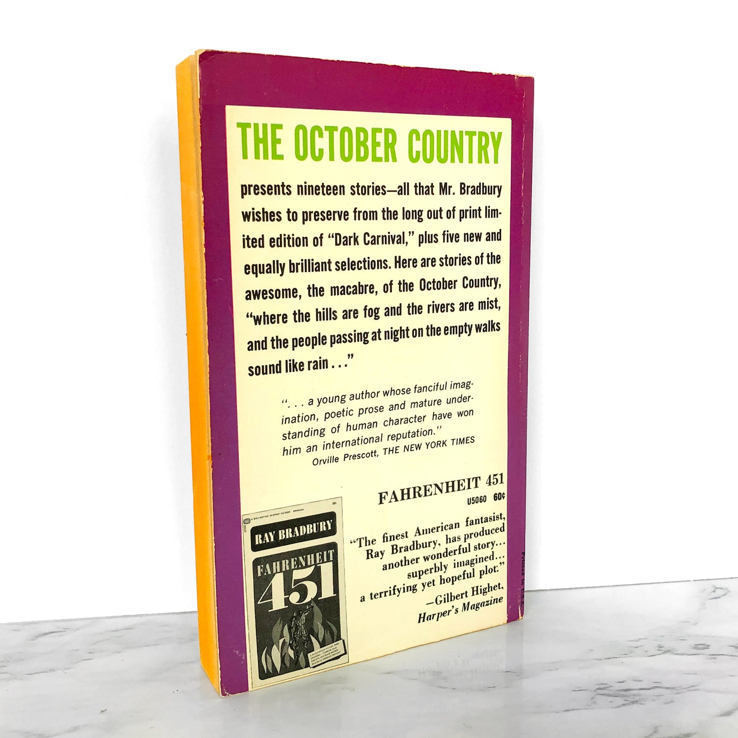The October Country by Ray Bradbury [1968 PAPERBACK}