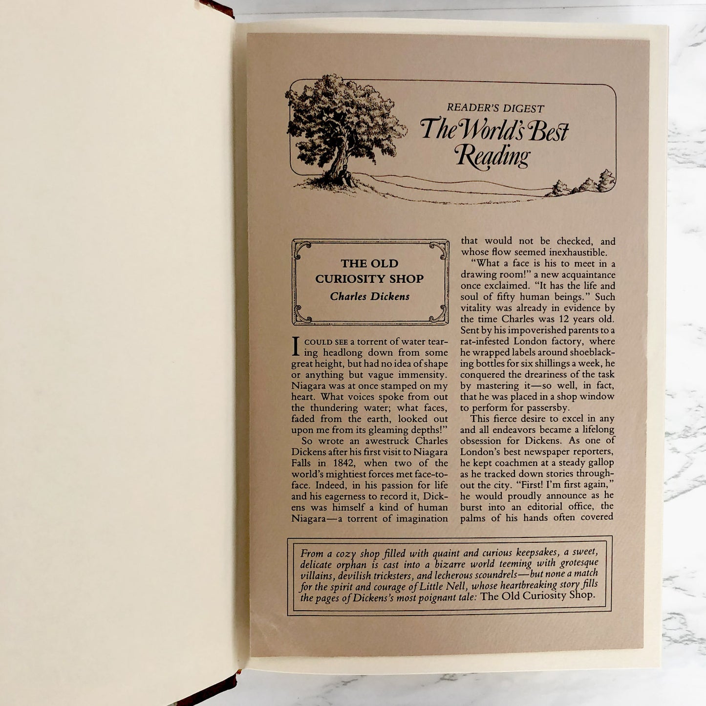 The Old Curiosity Shop by Charles Dickens [ILLUSTRATED HARDCOVER / 1988]