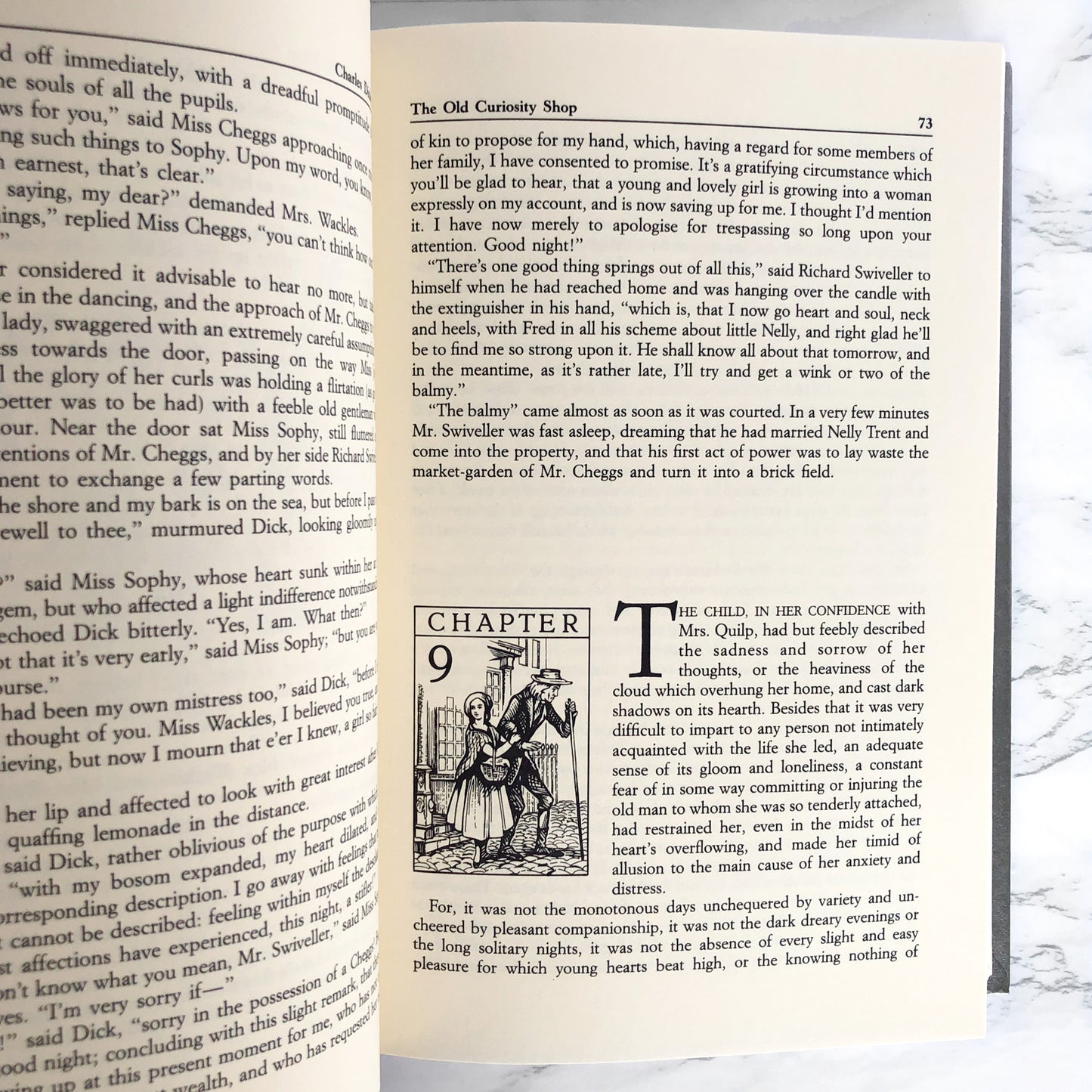 The Old Curiosity Shop by Charles Dickens [ILLUSTRATED HARDCOVER / 1988]