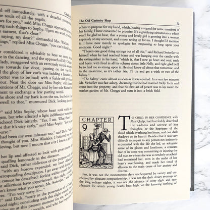 The Old Curiosity Shop by Charles Dickens [ILLUSTRATED HARDCOVER / 1988]