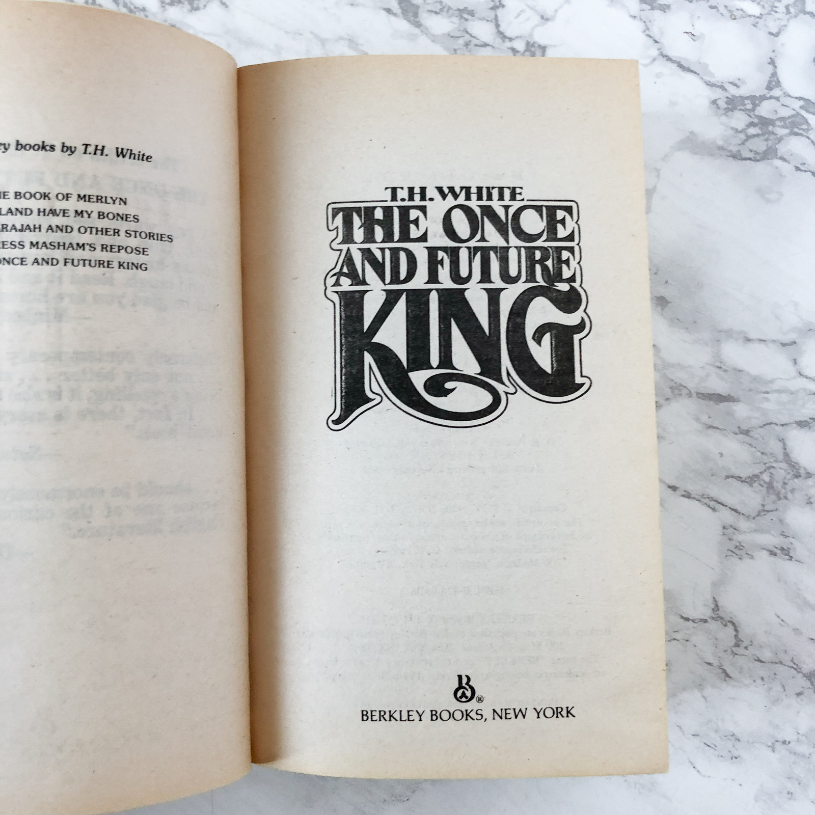 The Once and Future King by T.H. White [1986 PAPERBACK] - Bookshop Apocalypse