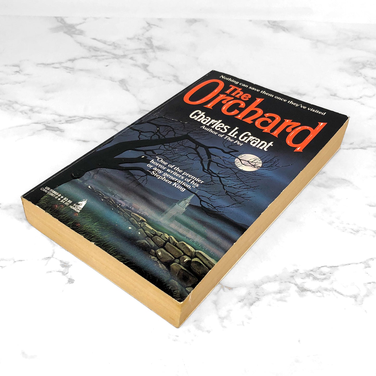 The Orchard by Charles L. Grant [FIRST PAPERBACK PRINTING] 1986 • TOR Horror